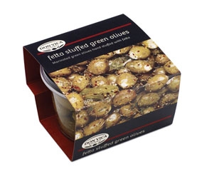 Fetta Stuffed Green Olives
